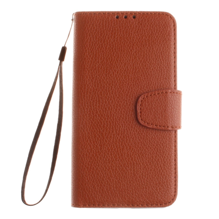 For Sony Xperia XA Litchi Texture Horizontal Flip PU Leather Case with Holder & Card Slots & Wallet & Photo Frame & Lanyard