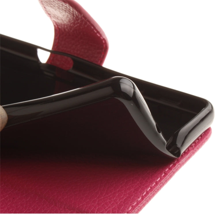 For Sony Xperia X Performance Litchi Texture Horizontal Flip PU Leather Case with Holder & Card Slots & Wallet & Photo Frame & Lanyard