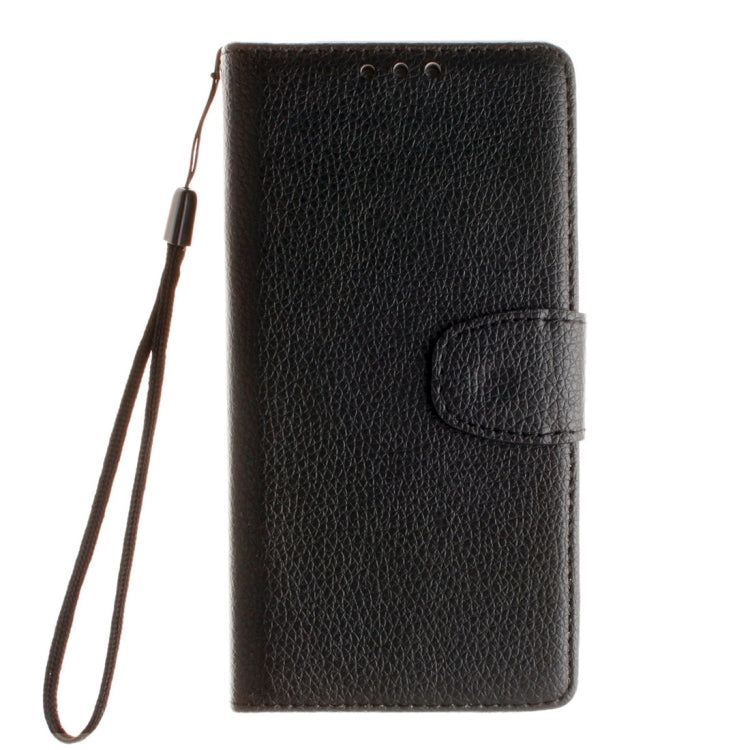 For  Sony Xperia Z5 Litchi Texture Horizontal Flip PU Leather Case with Holder & Card Slots & Wallet & Photo Frame & Lanyard