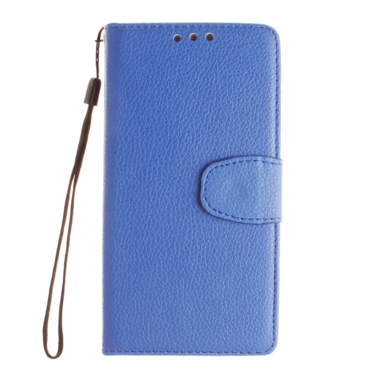 For  Sony Xperia Z5 Litchi Texture Horizontal Flip PU Leather Case with Holder & Card Slots & Wallet & Photo Frame & Lanyard