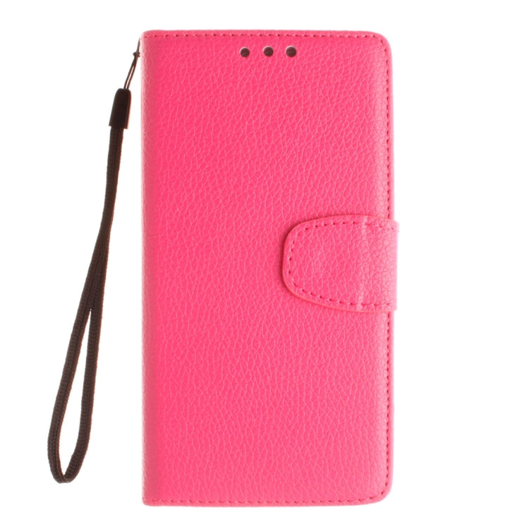For  Sony Xperia Z5 Litchi Texture Horizontal Flip PU Leather Case with Holder & Card Slots & Wallet & Photo Frame & Lanyard