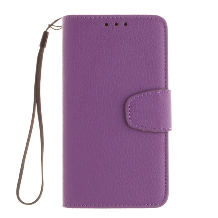 For Sony Xperia Z5 Compact / Z5 mini Litchi Texture Horizontal Flip PU Leather Case with Holder & Card Slots & Wallet & Photo Frame & Lanyard