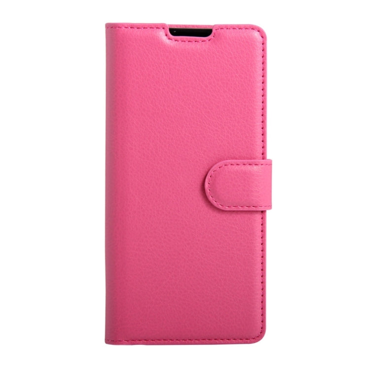 For LG K3 / LS450 Litchi Texture Horizontal Flip PU Leather Case with Holder & Card Slots & Wallet