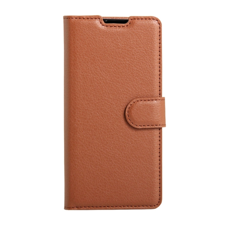 For LG K3 / LS450 Litchi Texture Horizontal Flip PU Leather Case with Holder & Card Slots & Wallet
