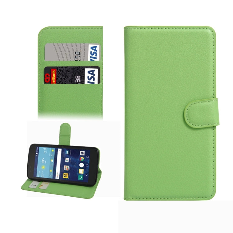 For LG K7 Litchi Texture Horizontal Flip Leather Case with Magnetic Buckle & Holder & Card Slots & Wallet