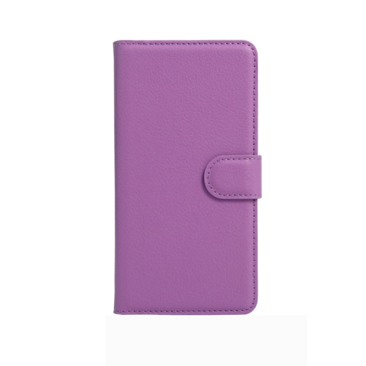 For LG K7 Litchi Texture Horizontal Flip Leather Case with Magnetic Buckle & Holder & Card Slots & Wallet
