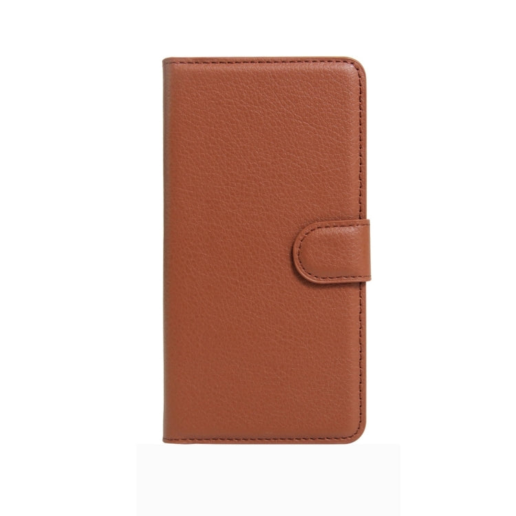 For LG K7 Litchi Texture Horizontal Flip Leather Case with Magnetic Buckle & Holder & Card Slots & Wallet