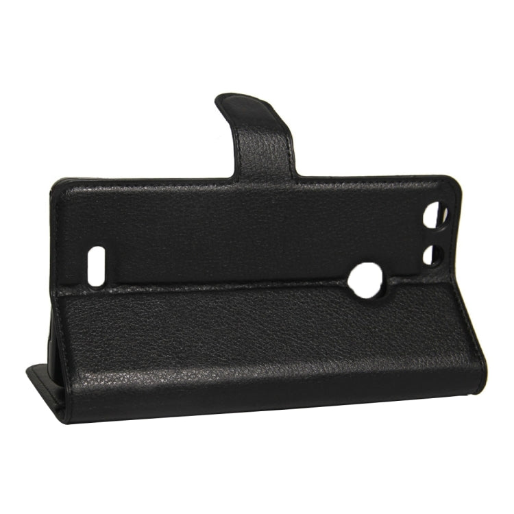 For Archos  55 Diamond Selfie Litchi Texture Horizontal Flip PU Leather Case with Holder & Card Slots & Wallet