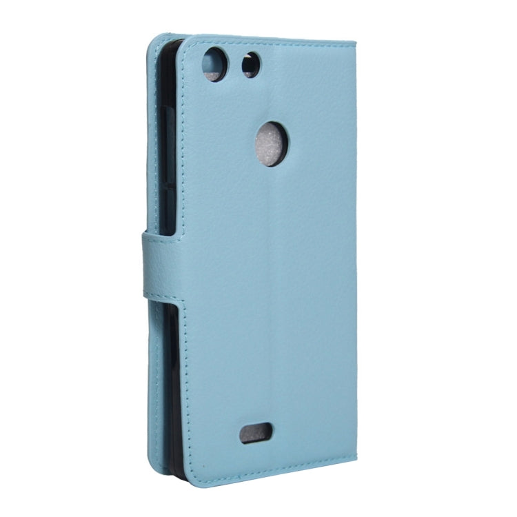 For Archos  55 Diamond Selfie Litchi Texture Horizontal Flip PU Leather Case with Holder & Card Slots & Wallet