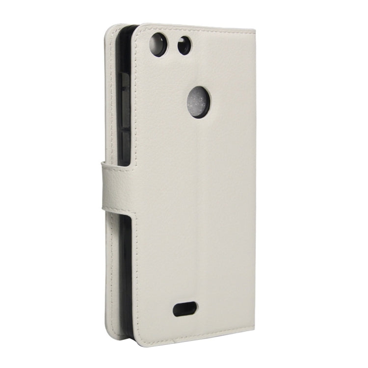 For Archos  55 Diamond Selfie Litchi Texture Horizontal Flip PU Leather Case with Holder & Card Slots & Wallet