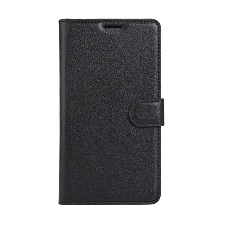 For 360 QiKU Q5 Plus Litchi Texture Horizontal Flip PU Leather Case with Holder & Card Slots & Wallet