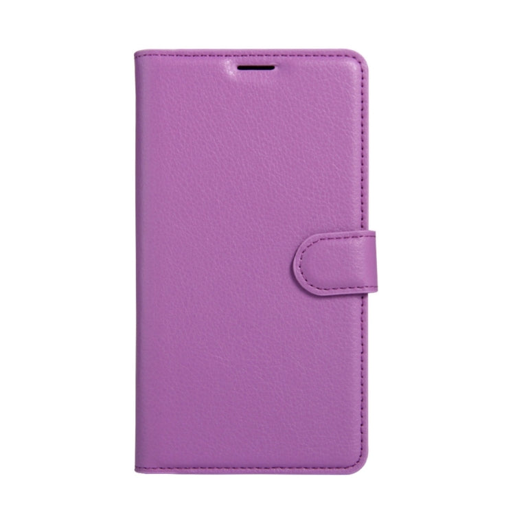 For 360 QiKU Q5 Plus Litchi Texture Horizontal Flip PU Leather Case with Holder & Card Slots & Wallet