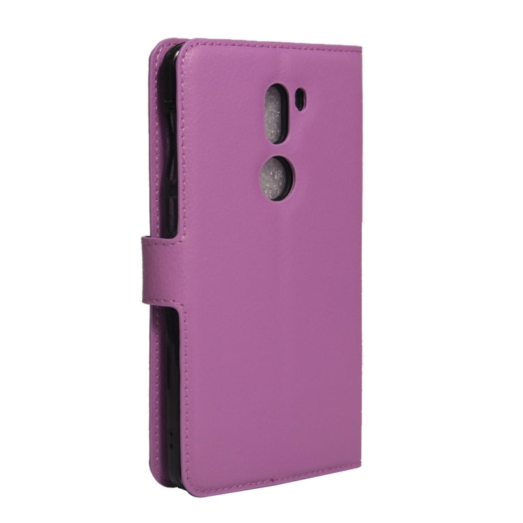 For 360 QiKU Q5 Plus Litchi Texture Horizontal Flip PU Leather Case with Holder & Card Slots & Wallet