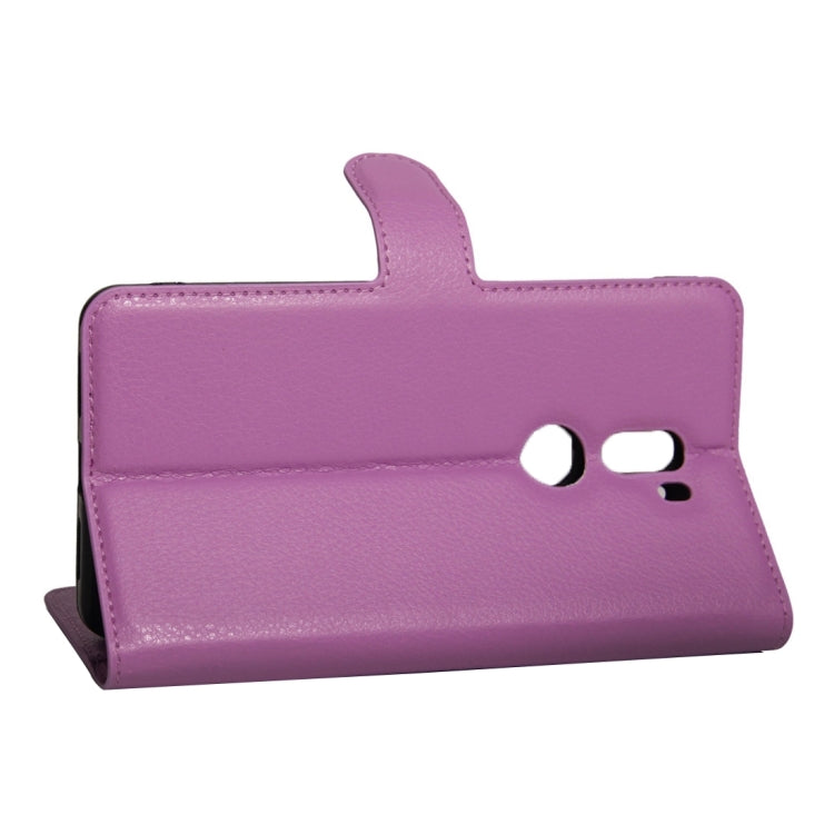 For 360 QiKU Q5 Plus Litchi Texture Horizontal Flip PU Leather Case with Holder & Card Slots & Wallet