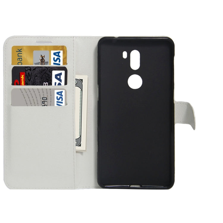 For 360 QiKU Q5 Plus Litchi Texture Horizontal Flip PU Leather Case with Holder & Card Slots & Wallet
