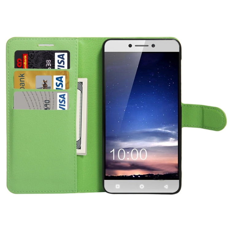For Letv Coolpad Cool1 dual Litchi Texture Horizontal Flip PU Leather Case with Holder & Card Slots & Wallet