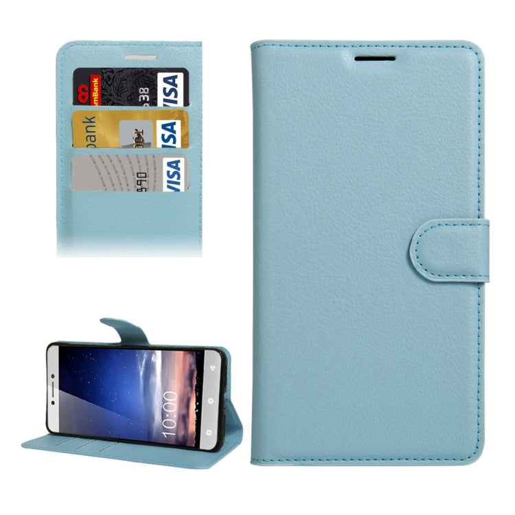 For Letv Coolpad Cool1 dual Litchi Texture Horizontal Flip PU Leather Case with Holder & Card Slots & Wallet