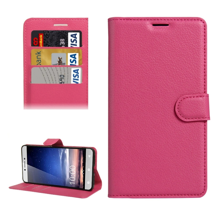 For Letv Coolpad Cool1 dual Litchi Texture Horizontal Flip PU Leather Case with Holder & Card Slots & Wallet