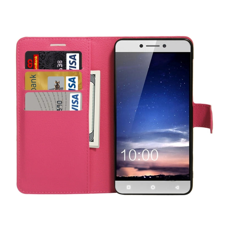 For Letv Coolpad Cool1 dual Litchi Texture Horizontal Flip PU Leather Case with Holder & Card Slots & Wallet