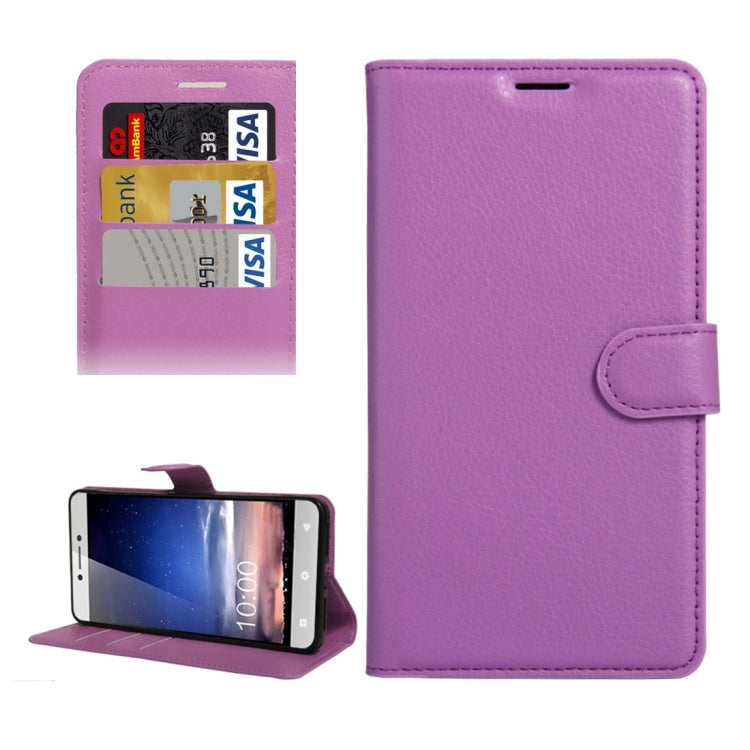 For Letv Coolpad Cool1 dual Litchi Texture Horizontal Flip PU Leather Case with Holder & Card Slots & Wallet