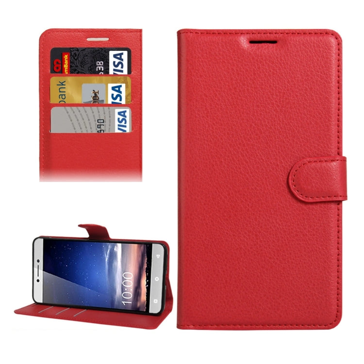 For Letv Coolpad Cool1 dual Litchi Texture Horizontal Flip PU Leather Case with Holder & Card Slots & Wallet