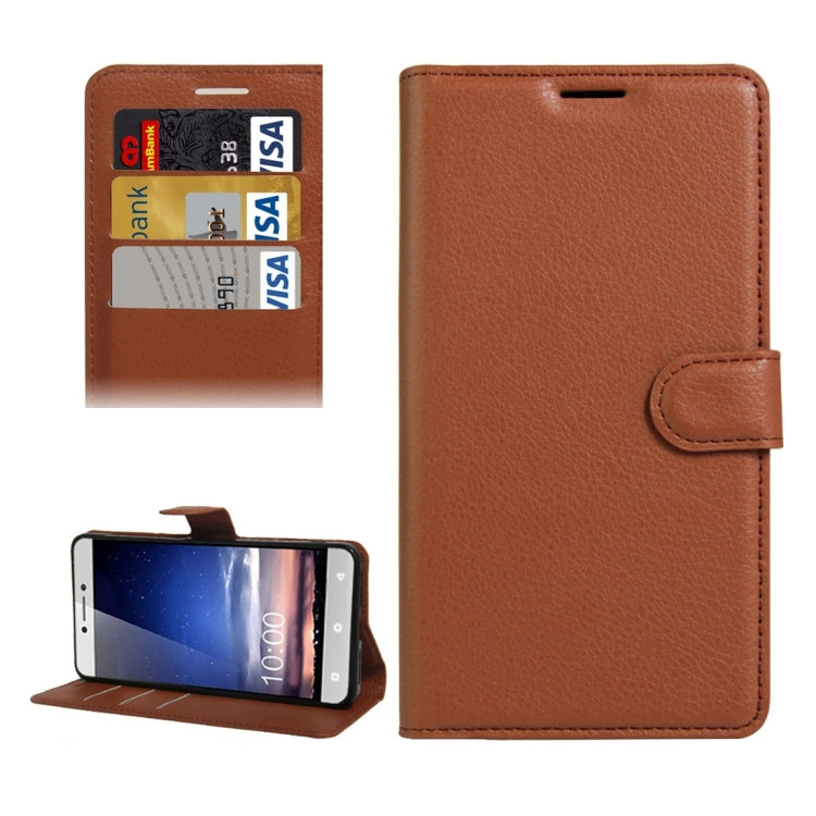 For Letv Coolpad Cool1 dual Litchi Texture Horizontal Flip PU Leather Case with Holder & Card Slots & Wallet