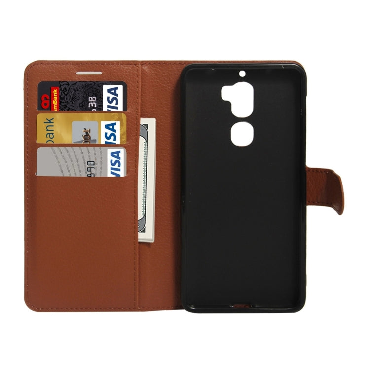 For Letv Coolpad Cool1 dual Litchi Texture Horizontal Flip PU Leather Case with Holder & Card Slots & Wallet