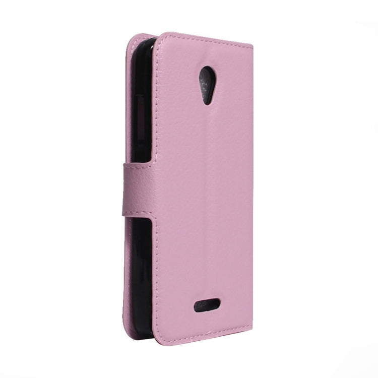 For Lenovo A Plus / A1010a20 Litchi Texture Horizontal Flip PU Leather Case with Holder & Card Slots & Wallet