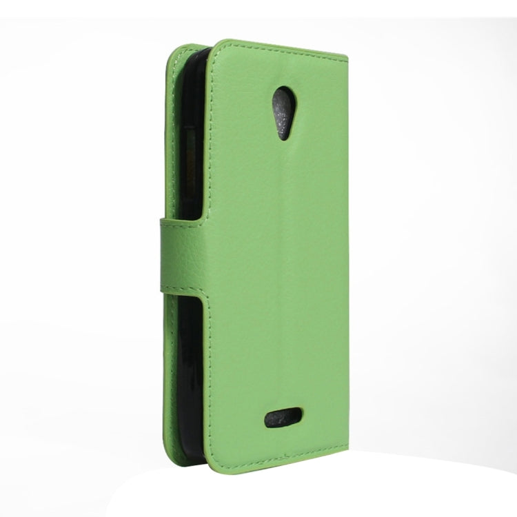 For Lenovo A Plus / A1010a20 Litchi Texture Horizontal Flip PU Leather Case with Holder & Card Slots & Wallet