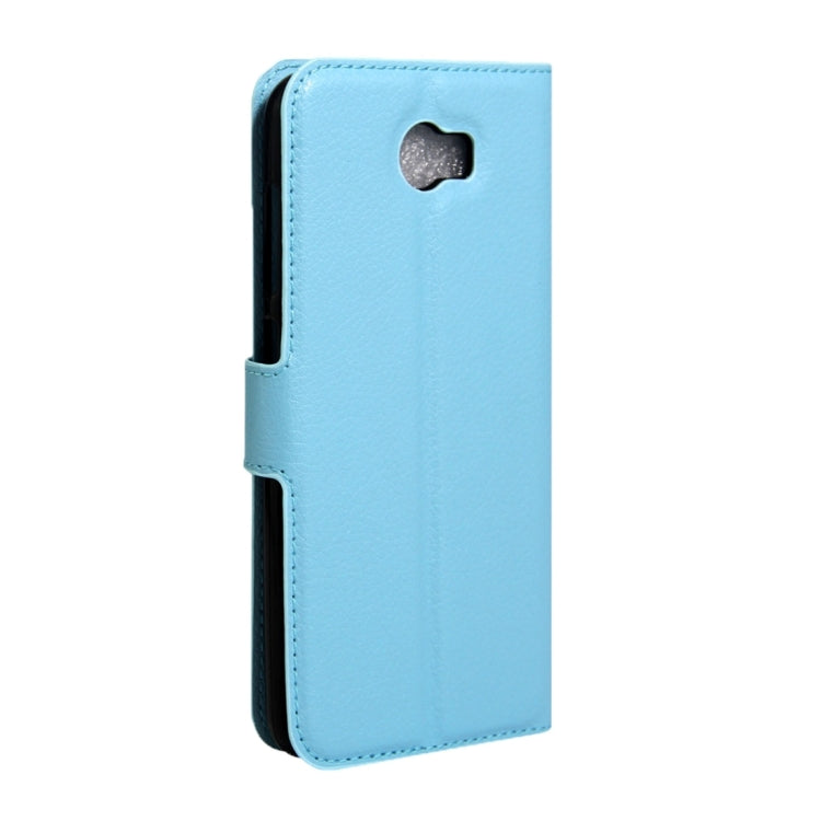 For Huawei  Y6 Elite & Y5 II Litchi Texture Horizontal Flip Leather Case with Magnetic Buckle & Holder & Card Slots & Wallet