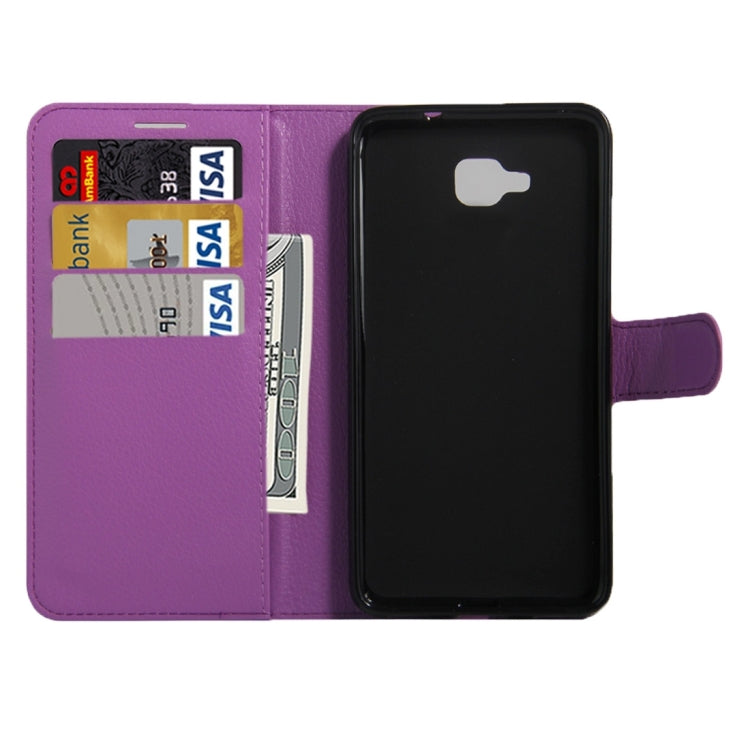 For Huawei  Honor 5c European Edition Litchi Texture Horizontal Flip Leather Case with Magnetic Buckle & Holder & Card Slots & Wallet