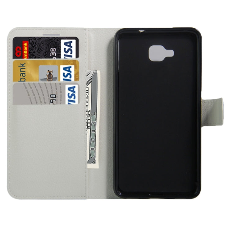 For Huawei  Honor 5c European Edition Litchi Texture Horizontal Flip Leather Case with Magnetic Buckle & Holder & Card Slots & Wallet