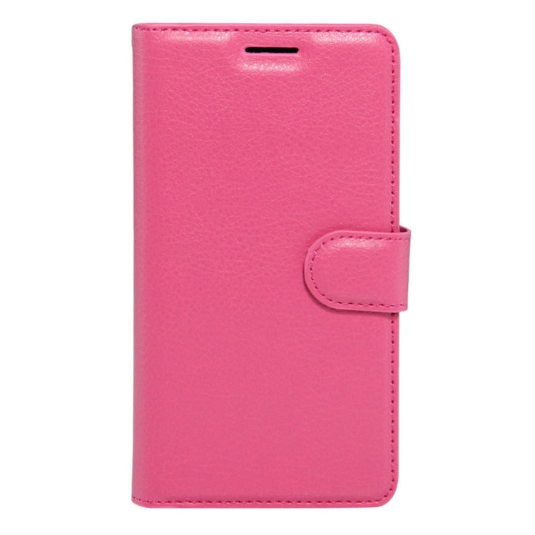 For Motorola Moto E3 Power Litchi Texture Horizontal Flip PU Leather Case with Holder & Card Slots & Wallet