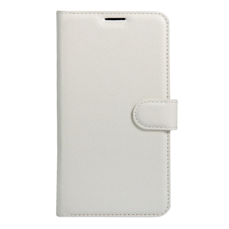 For Huawei Enjoy 6 Litchi Texture Horizontal Flip PU Leather Case with Holder & Card Slots & Wallet
