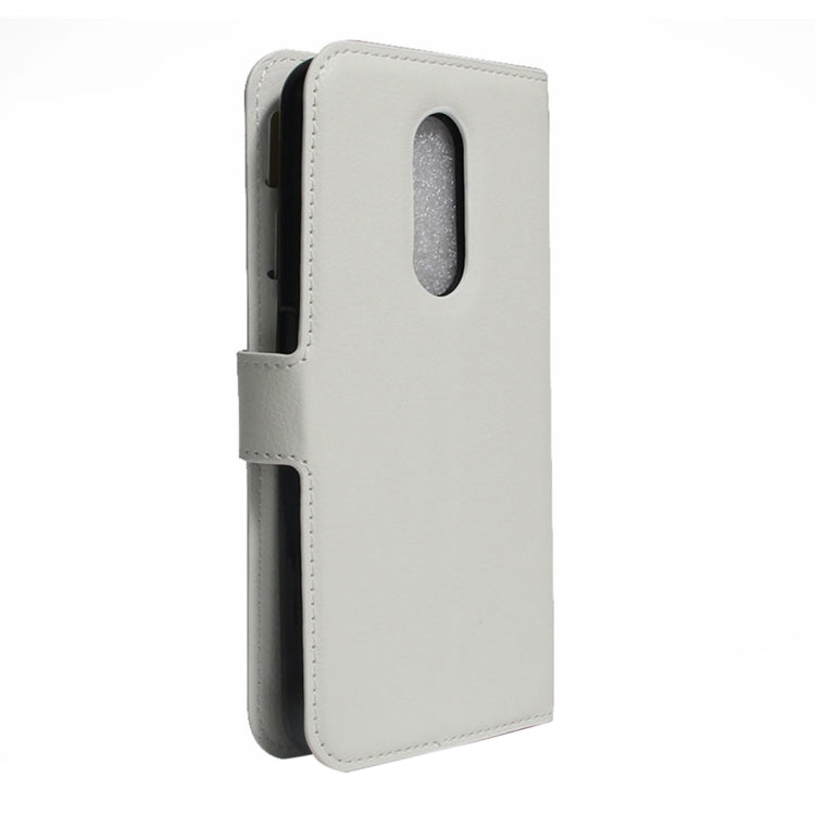 For Huawei Enjoy 6 Litchi Texture Horizontal Flip PU Leather Case with Holder & Card Slots & Wallet