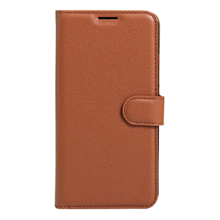 For Huawei Enjoy 6 Litchi Texture Horizontal Flip PU Leather Case with Holder & Card Slots & Wallet