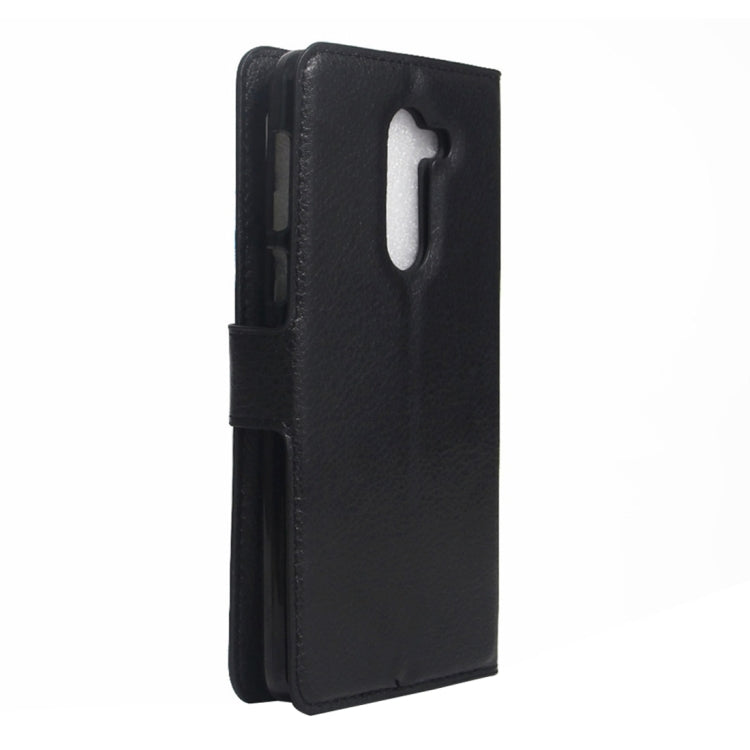 For Huawei Honor 6x (2016) Litchi Texture Horizontal Flip PU Leather Case with Holder & Card Slots & Wallet