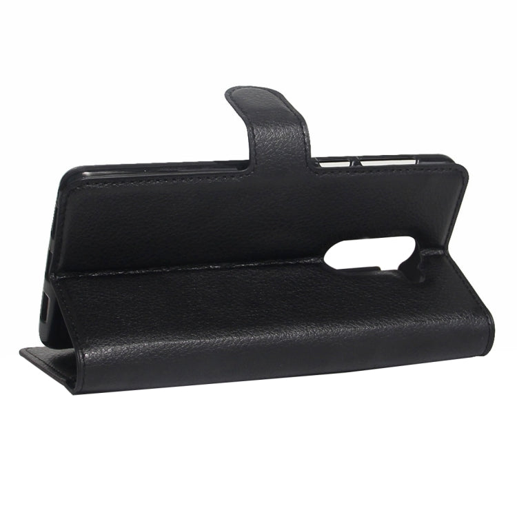 For Huawei Honor 6x (2016) Litchi Texture Horizontal Flip PU Leather Case with Holder & Card Slots & Wallet