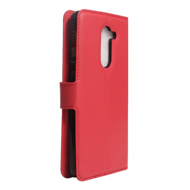 For Huawei Honor 6x (2016) Litchi Texture Horizontal Flip PU Leather Case with Holder & Card Slots & Wallet