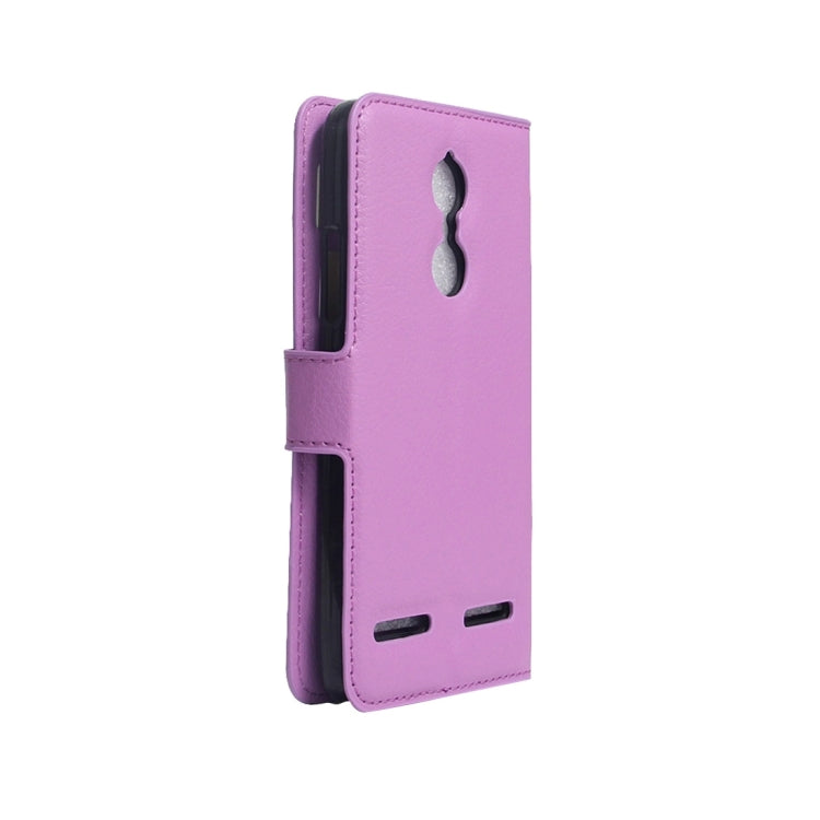 For Lenovo K6 Litchi Texture Horizontal Flip PU Leather Case with Holder & Card Slots & Wallet