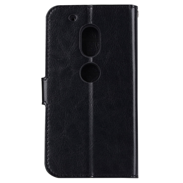 For Motorola Moto G4 Play Crazy Horse Texture Horizontal Flip PU Leather Case with Holder & Card Slots & Wallet & Photo Frame & Lanyard
