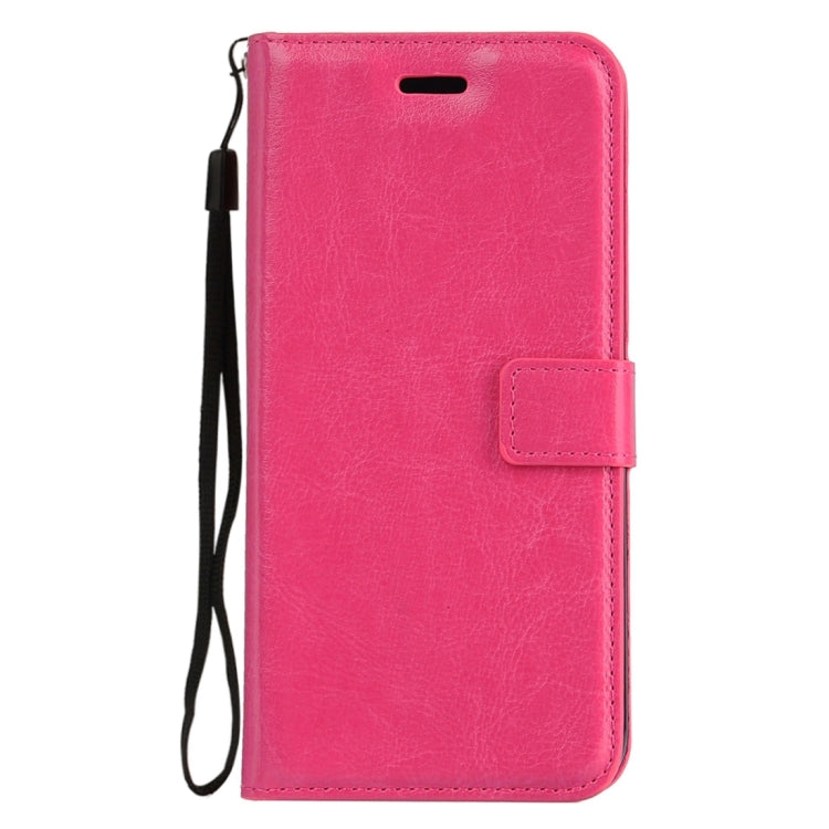 For Motorola Moto G4 Play Crazy Horse Texture Horizontal Flip PU Leather Case with Holder & Card Slots & Wallet & Photo Frame & Lanyard