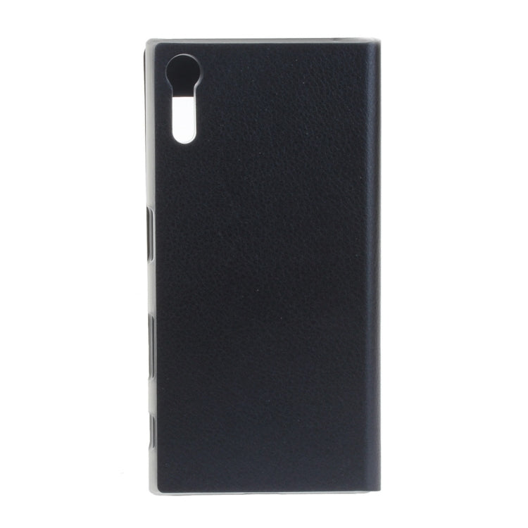 For Sony Xperia XZ Litchi Texture Horizontal Flip PU Leather Case with Call Display ID