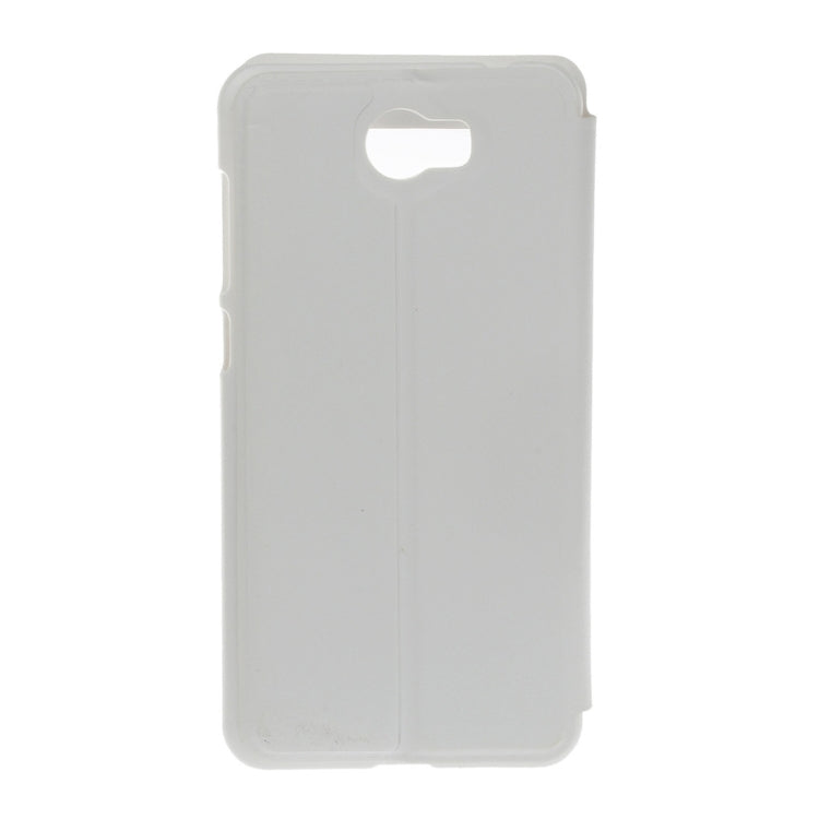 For Huawei Honor 5 Litchi Texture Horizontal Flip PU Leather Case with Call Display ID