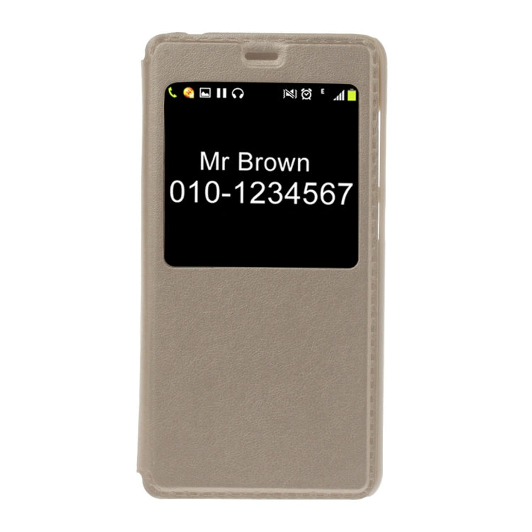 For Xiaomi Redmi 4A Litchi Texture Horizontal Flip PU Leather Case with Call Display ID
