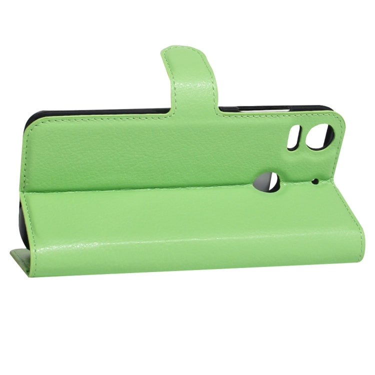 For HTC Desire 10 pro Litchi Texture Horizontal Flip Leather Case with Holder & Card Slots & Wallet