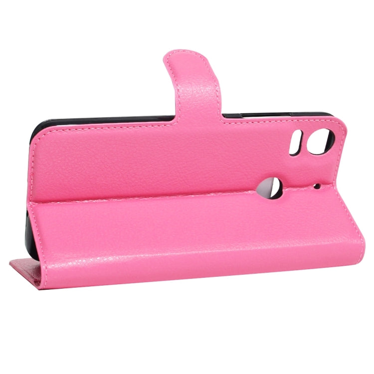 For HTC Desire 10 pro Litchi Texture Horizontal Flip Leather Case with Holder & Card Slots & Wallet