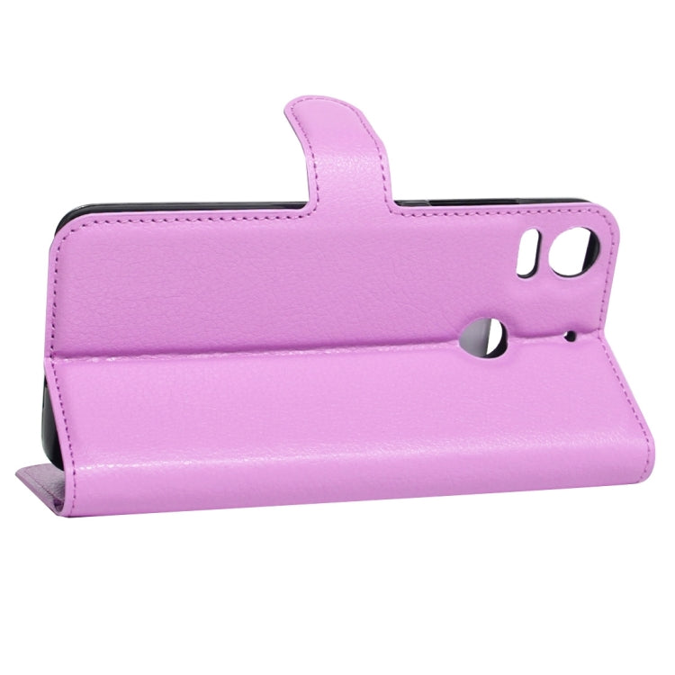 For HTC Desire 10 pro Litchi Texture Horizontal Flip Leather Case with Holder & Card Slots & Wallet