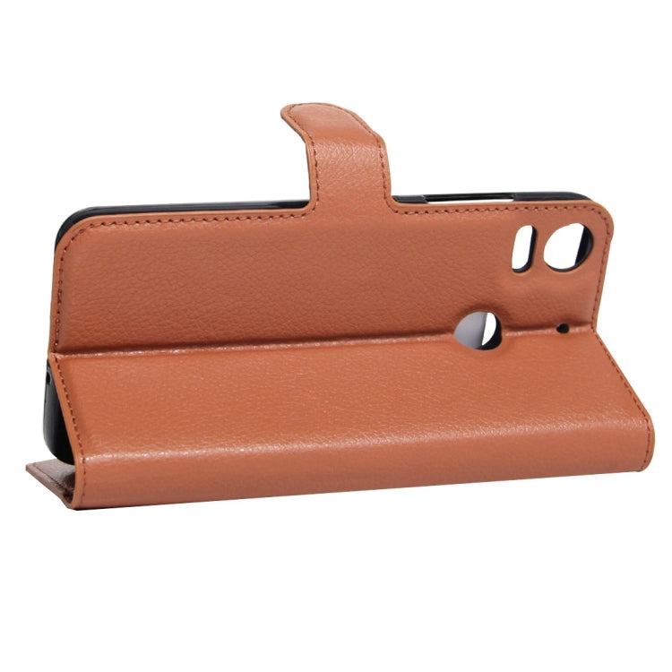 For HTC Desire 10 pro Litchi Texture Horizontal Flip Leather Case with Holder & Card Slots & Wallet