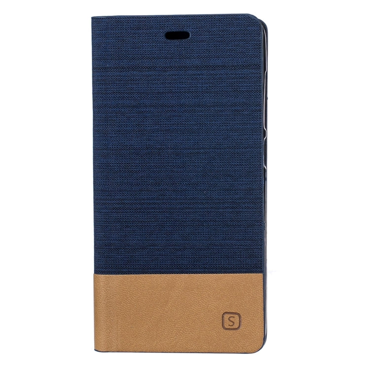 For Xiaomi  Redmi 3S Canvas Pattern PU + TPU Horizontal Flip Leather Case with Holder & Card Slots